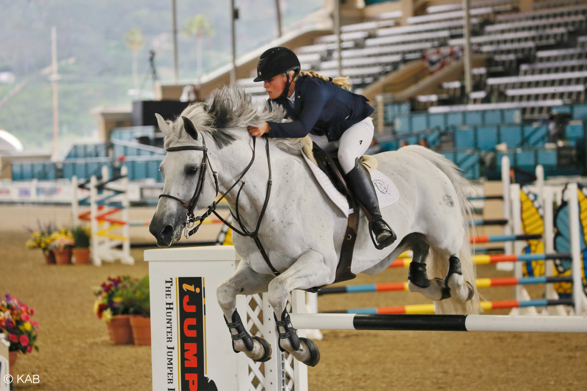 Hannah Loly at Del Mar NAJYRC Trials