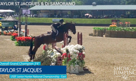 Watch! USEF Junior Hunter Champion – East, Taylor St Jacques