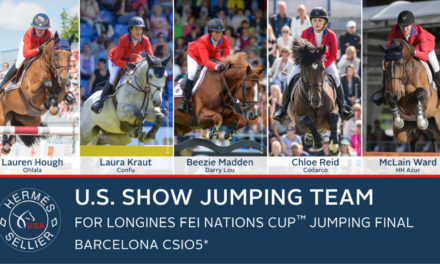 U.S. Show Jumping Team For The FEI Nations Cup Jumping Final
