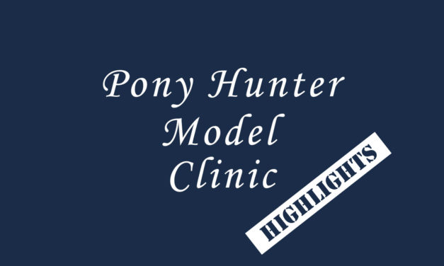 Pony Hunter Model Clinic: Highlights